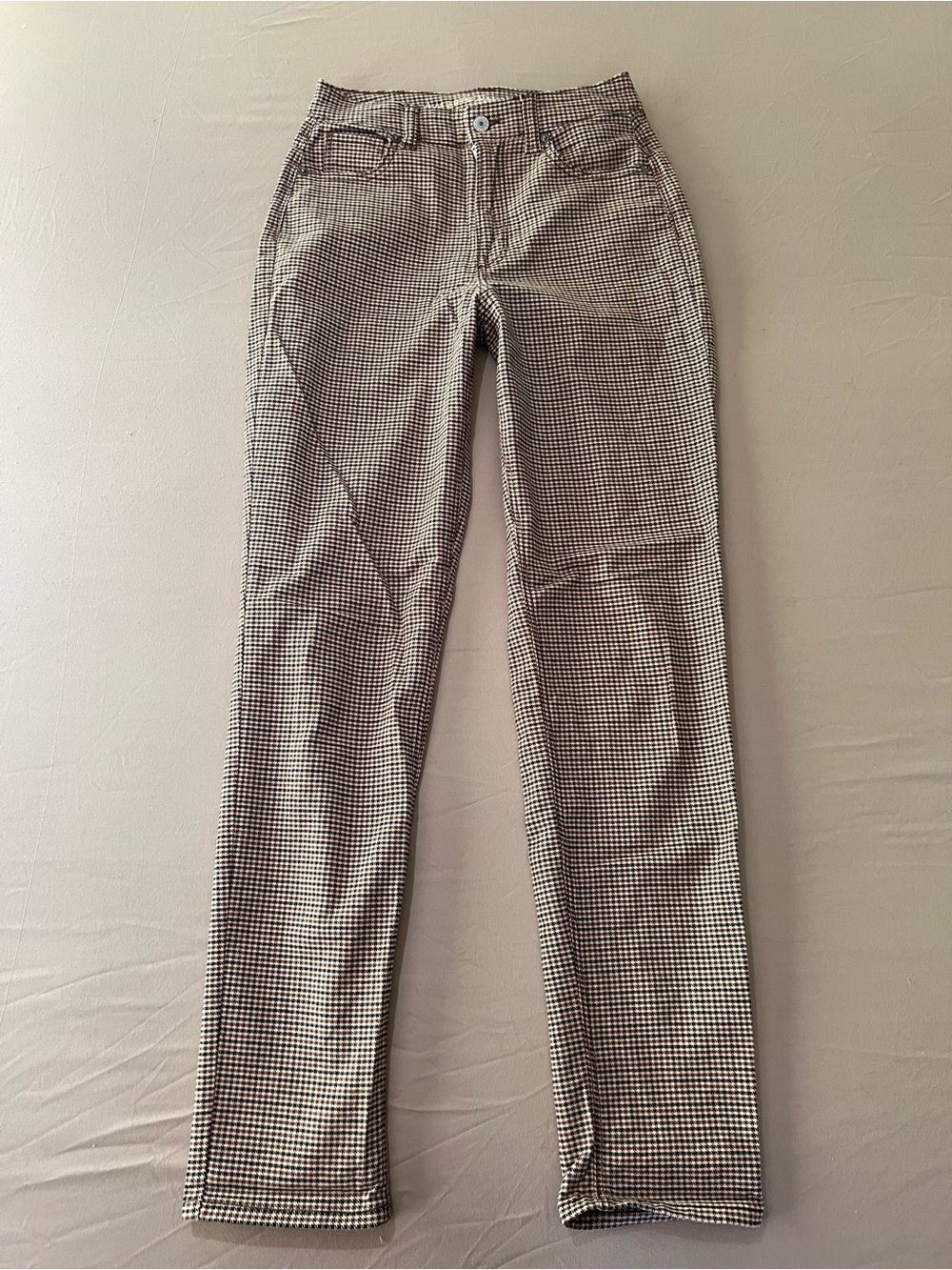 American Eagle Outfitters TALL LENGTH houndstooth pants